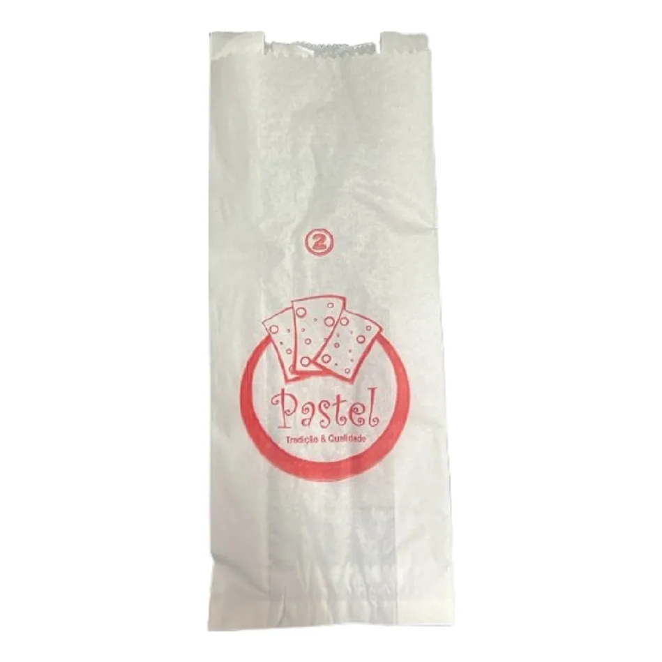 SACO PARA PASTEL PAPEL ANTI-GORDURA MANTEIGA 2KG 100 200 500 UNIDADES