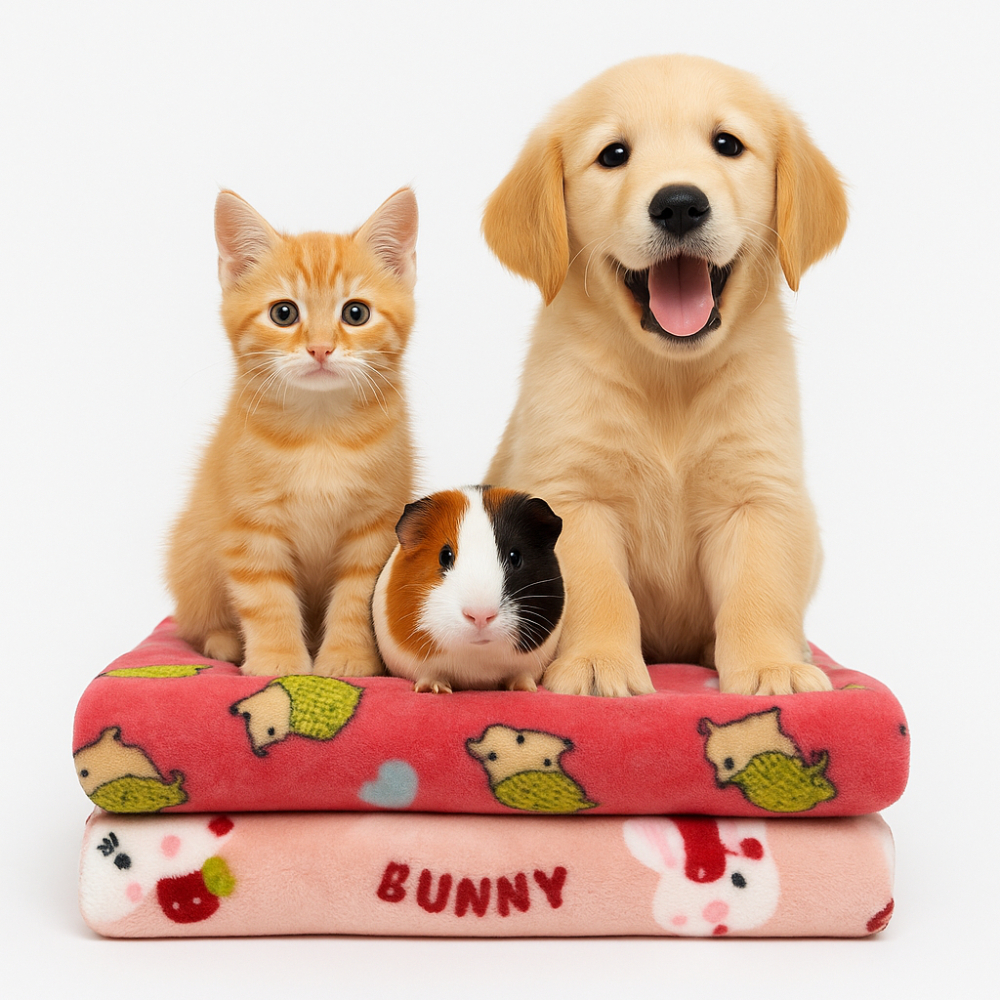 Mantas/ Cobertor Pet Ultra Soft  Macia 100 Cm x 75 Cm Cobertor Cães Gatos Mantinha Gatinho
