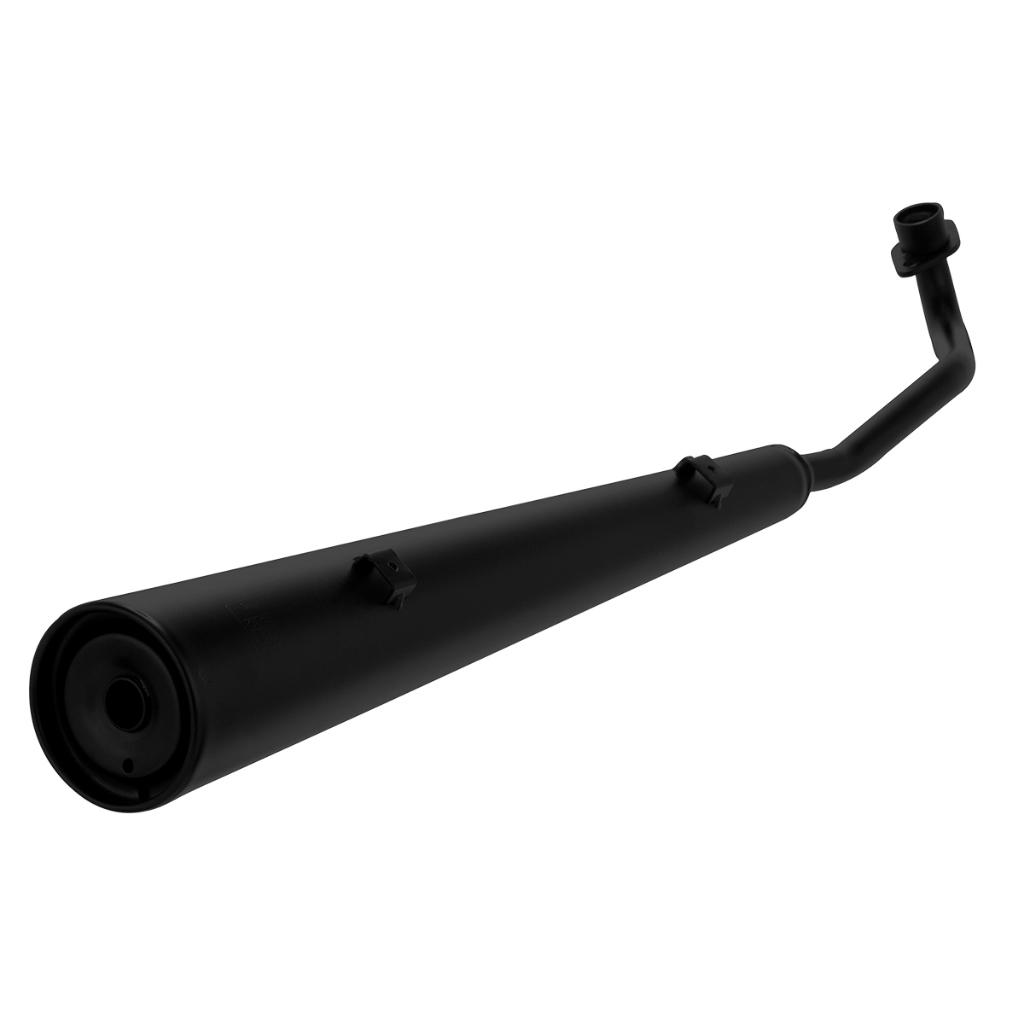 Escapamento Escape Pro Tork Para Moto Honda Original Biz 125 Preto