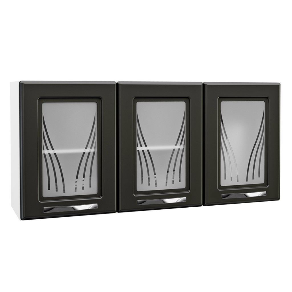 Armário de Cozinha Aéreo Triplo Telasul Star New Branco