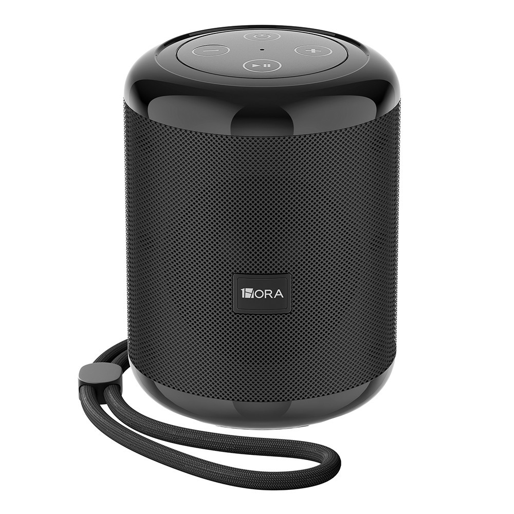 Caixinha Som Alto-Falante Bluetooth 1Hora Portátil Preto