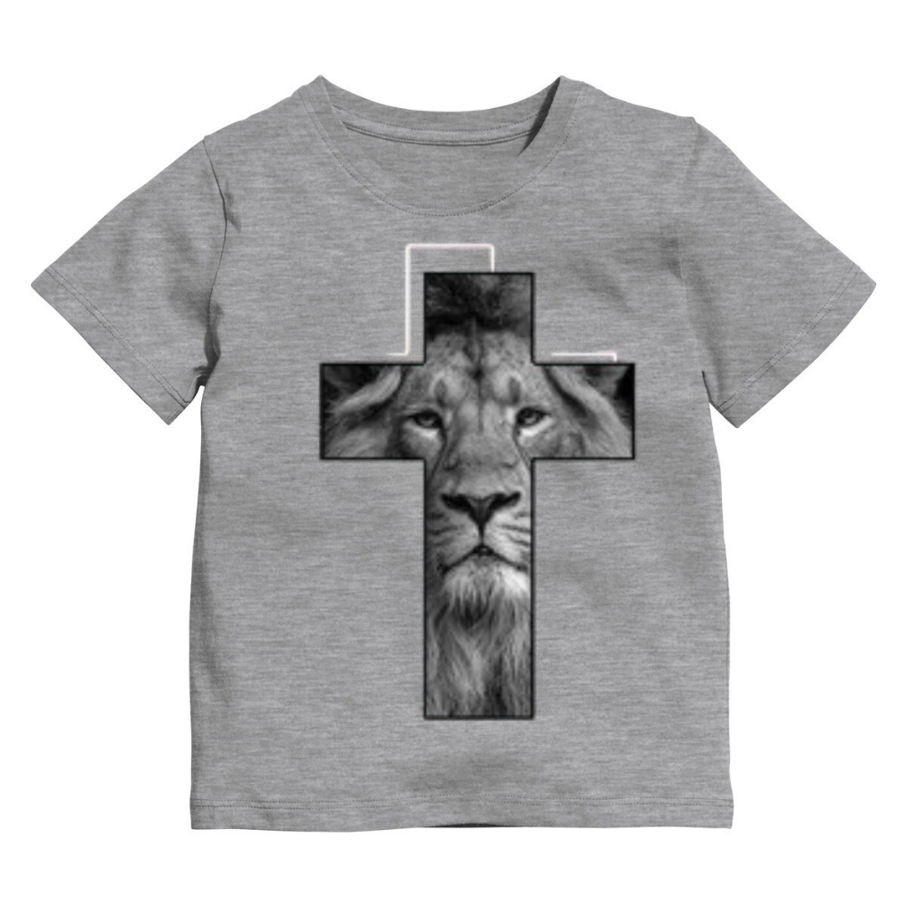 Camiseta Infantil Fé Cristão Cruz Religião Unissex Menino Menina Criança Juvenil 0 ao 16