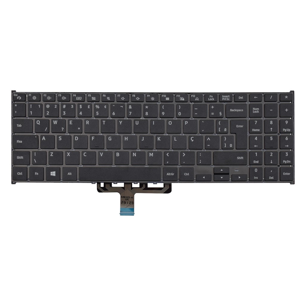 Teclado para Notebook Samsung Book NP550XCJ-XS1BR