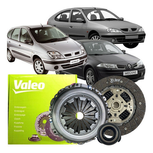 Kit Embreagem Completo Valeo Renault Scenic Megane K7m K4m