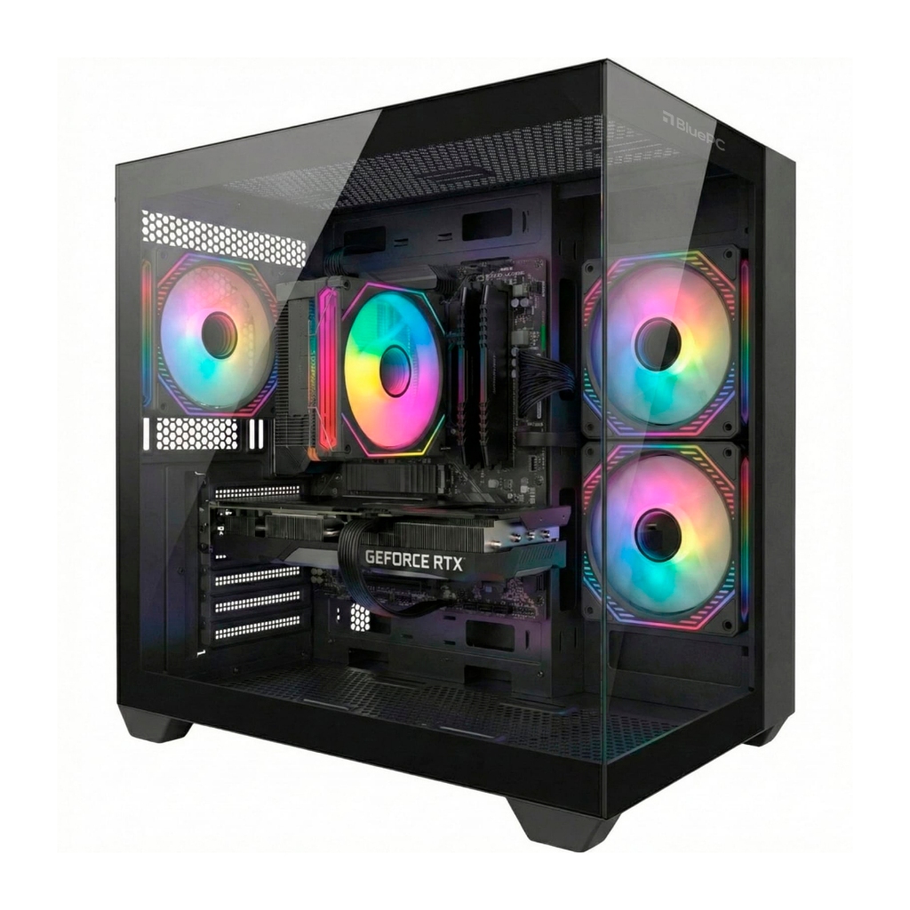 PC Gamer LUDIC by BluePC- Intel Core i5 12400F,RTX 3050 8GB, 16GB RAM, SSD 512GB,600W -PGBP-1229LUD