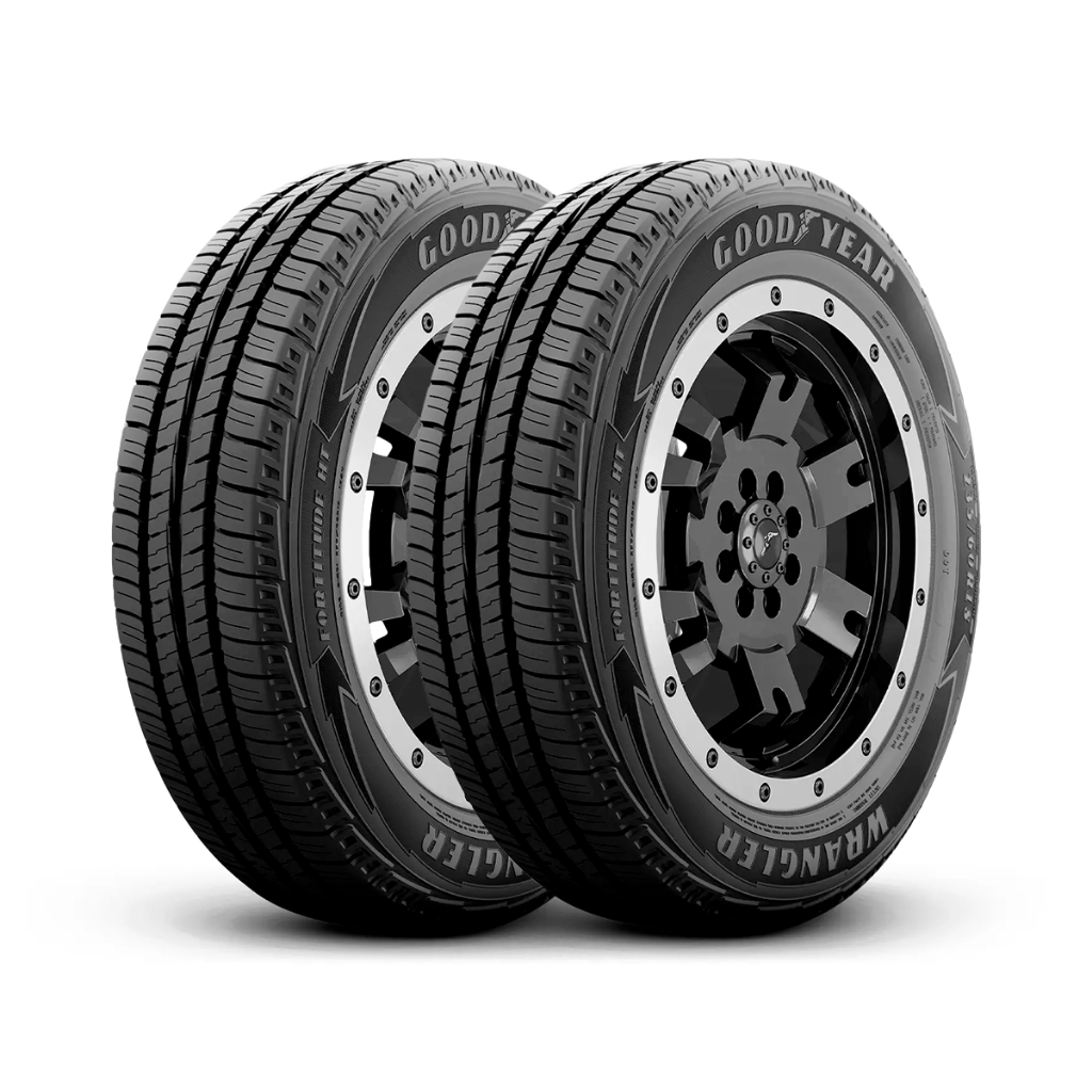Kit 2 Pneus 225/65R17 Goodyear Wrangler Fortitude HT 106H Aro 17