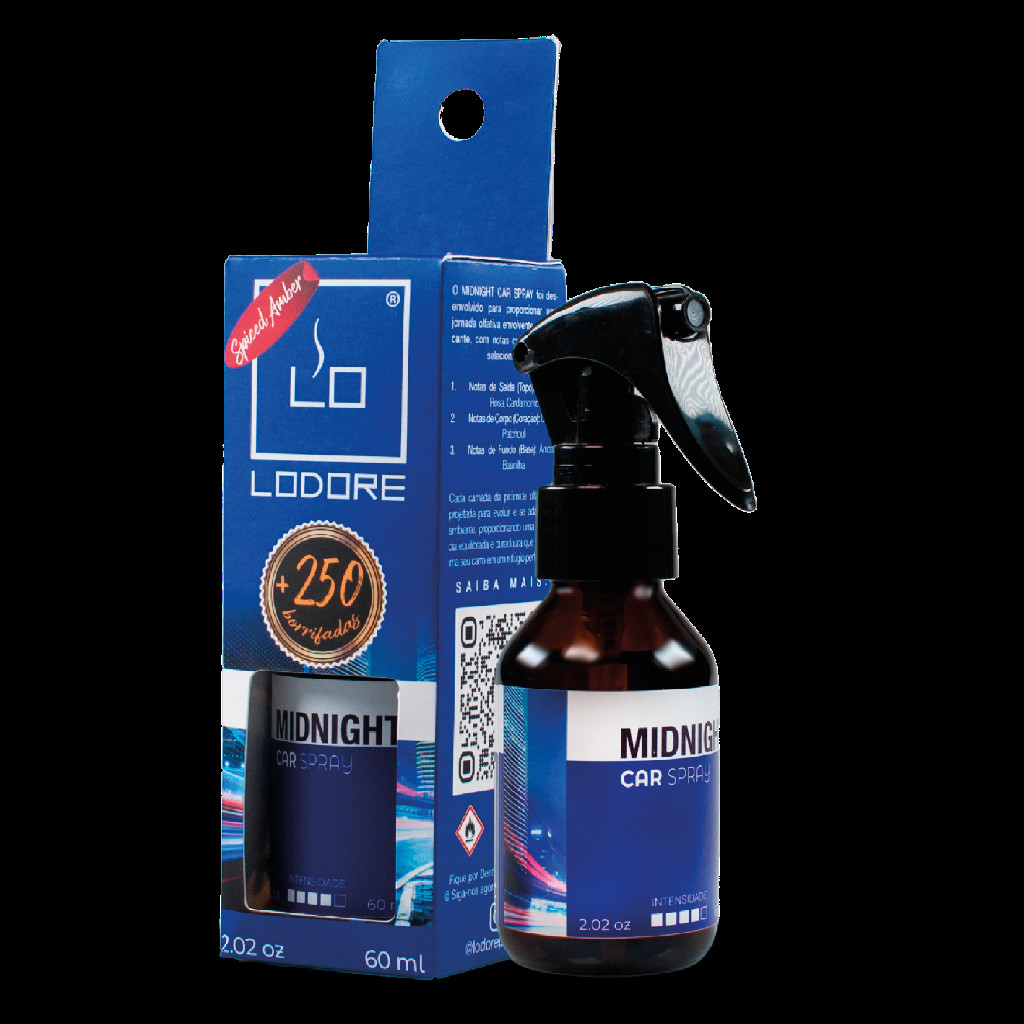 Fragrância Cheirinho Lodore Spray 60ml MidNight