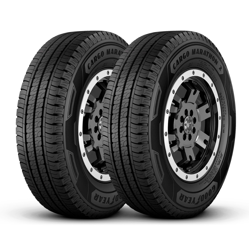 Kit 2 Pneus 195R14 Goodyear Cargo Marathon 2 110/108R