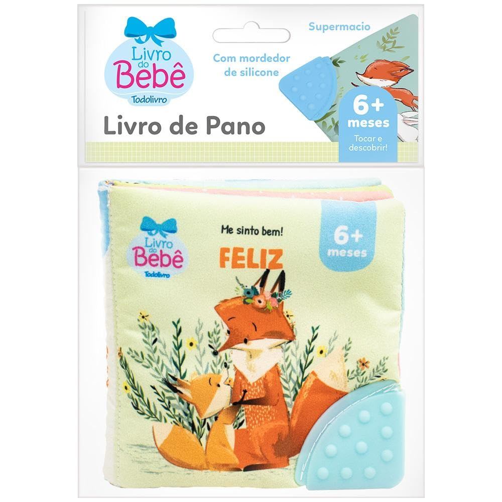 Me Sinto Bem | Feliz | Livro de Pano
