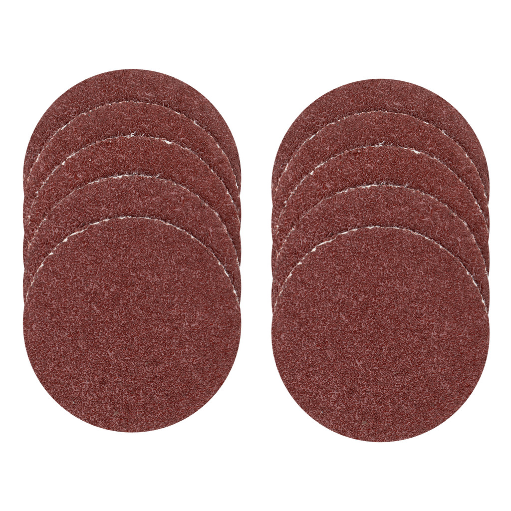DISCO DE LIXA COM VELCRO, GRAO 24, 115MM, 10PCS // MTX