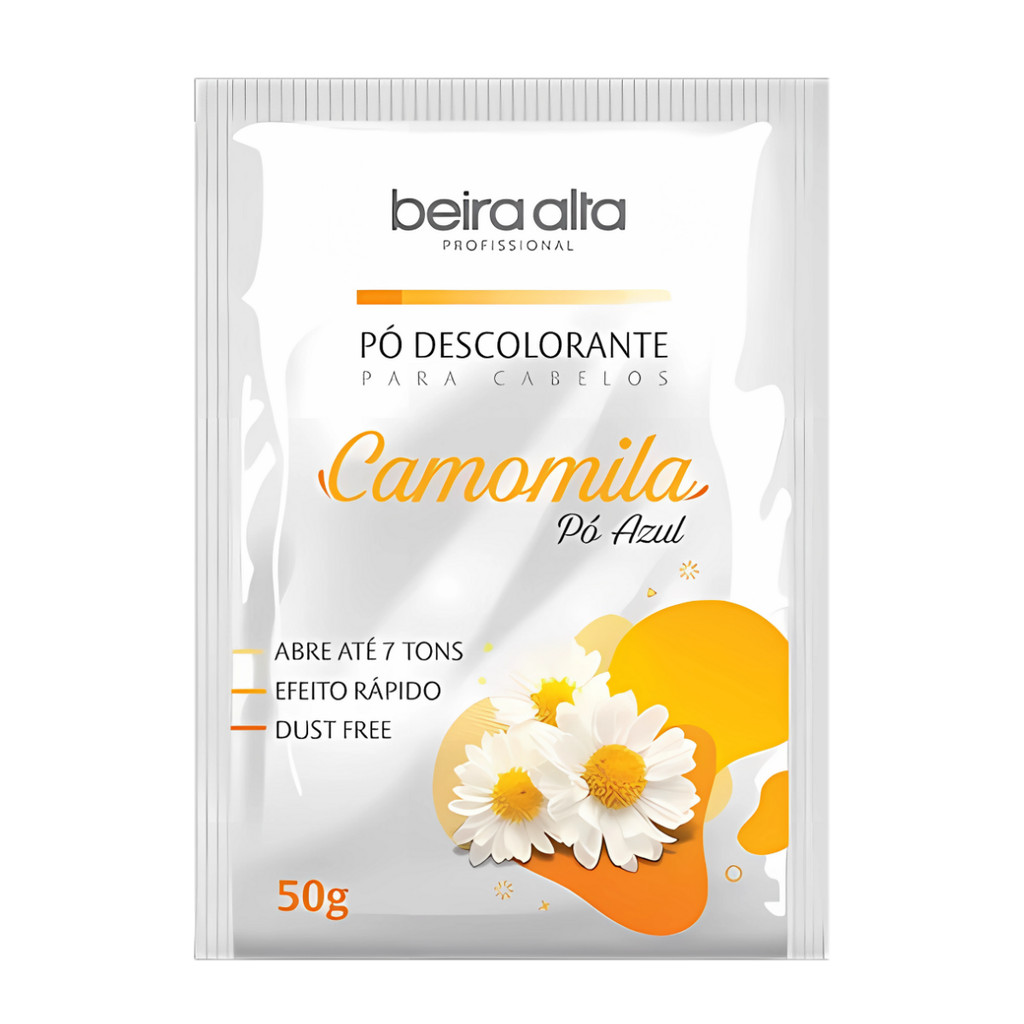 Pó Descolorante Beira Alta Camomila Sachê 50g