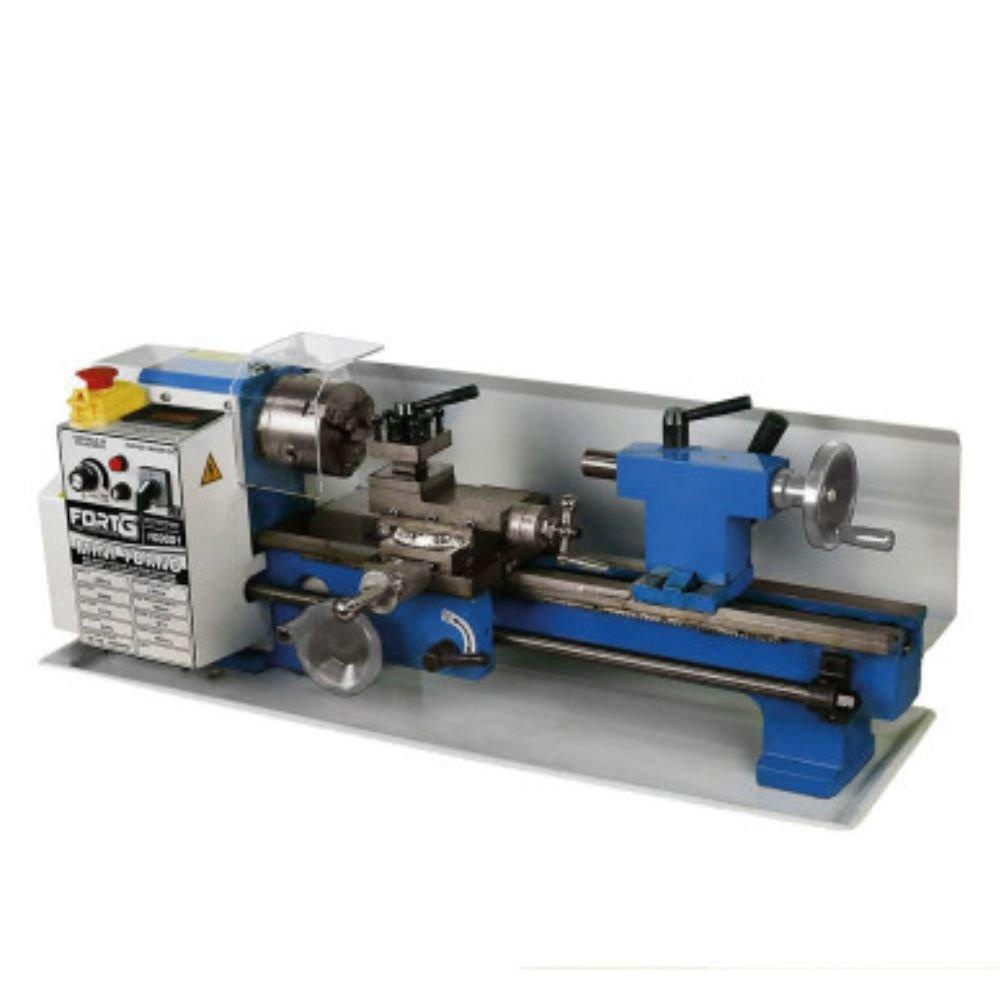 Mini Torno Mecânico 220v Profissional 350mm Motor 550W - FortG