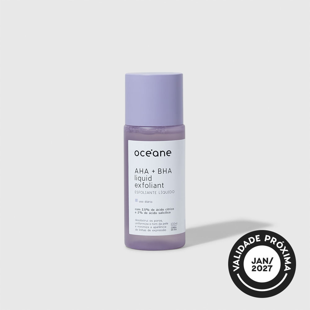 Esfoliante Líquido Renovador - Aha + Bha Liquid Exfoliant 100ml

