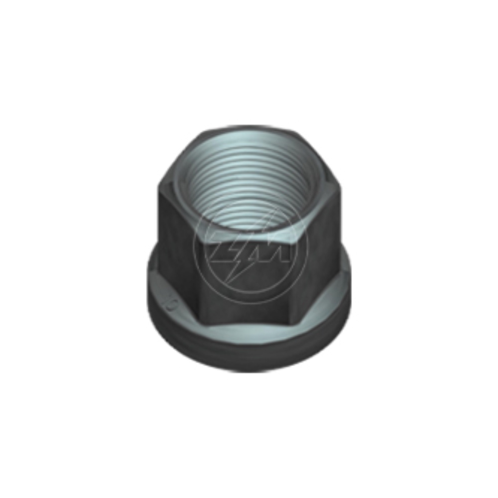 Porca de Roda 22mm Chave 27 Mercedes 1313 1519 Ch27 Flange Fixa Caminhão