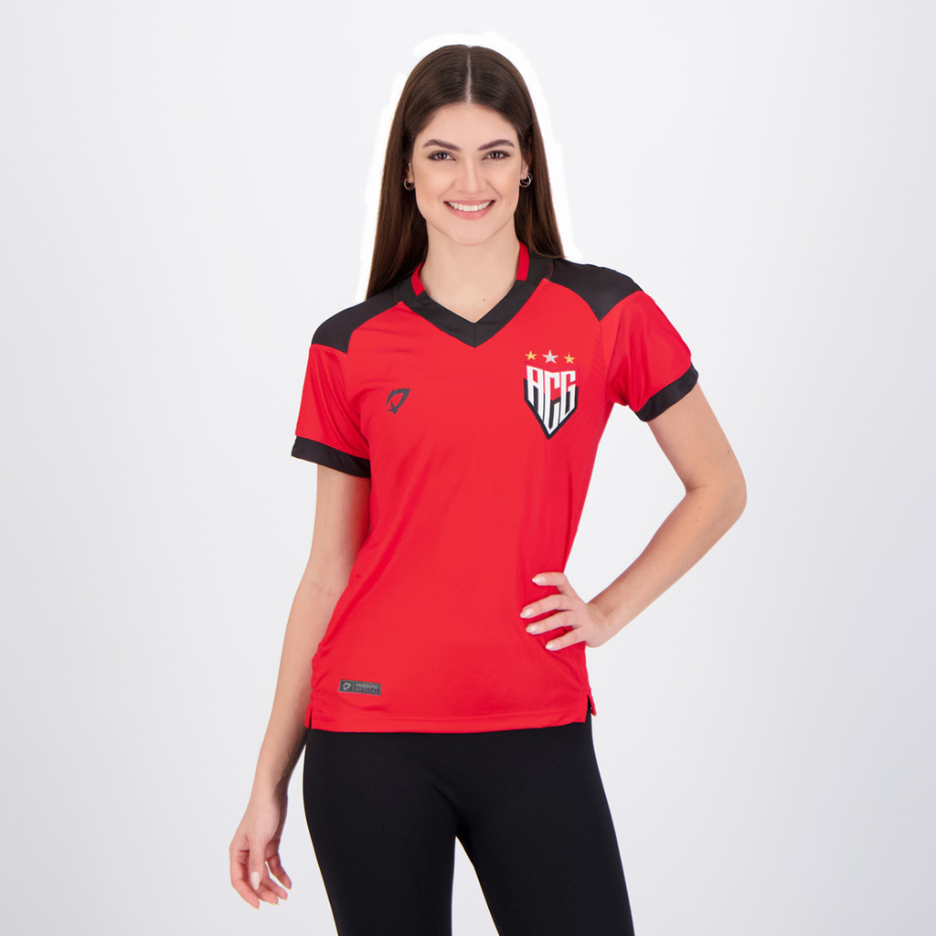 Camisa Dragão Premium Atlético Goianiense Comissão 2024 Feminina