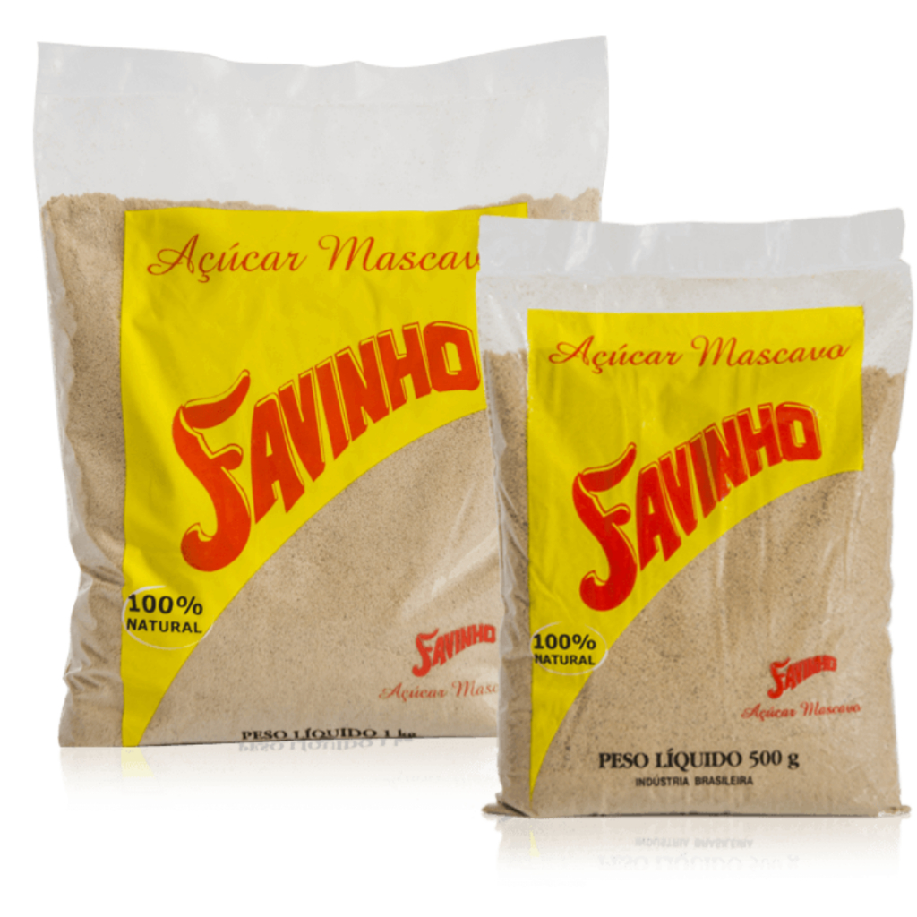 Açúcar Mascavo 500g a 1kg Favinho Ideal para Bolos Doces e Receitas