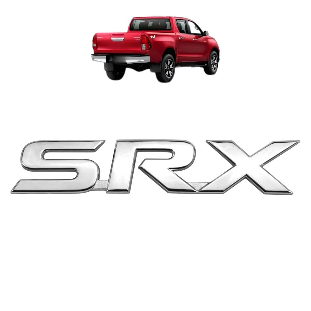 Emblema Letreiro SRX Hilux SRX 2016 a 2020