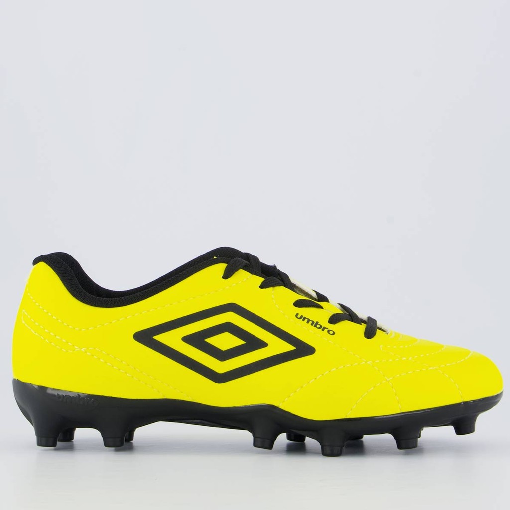 Chuteira Umbro Class Footballer Campo Juvenil Amarelo