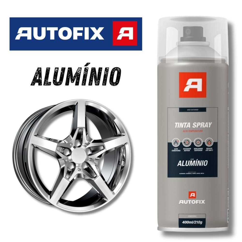 2 Spray Alumínio Alta Temperatura 400ml – Qualidade Garantida
