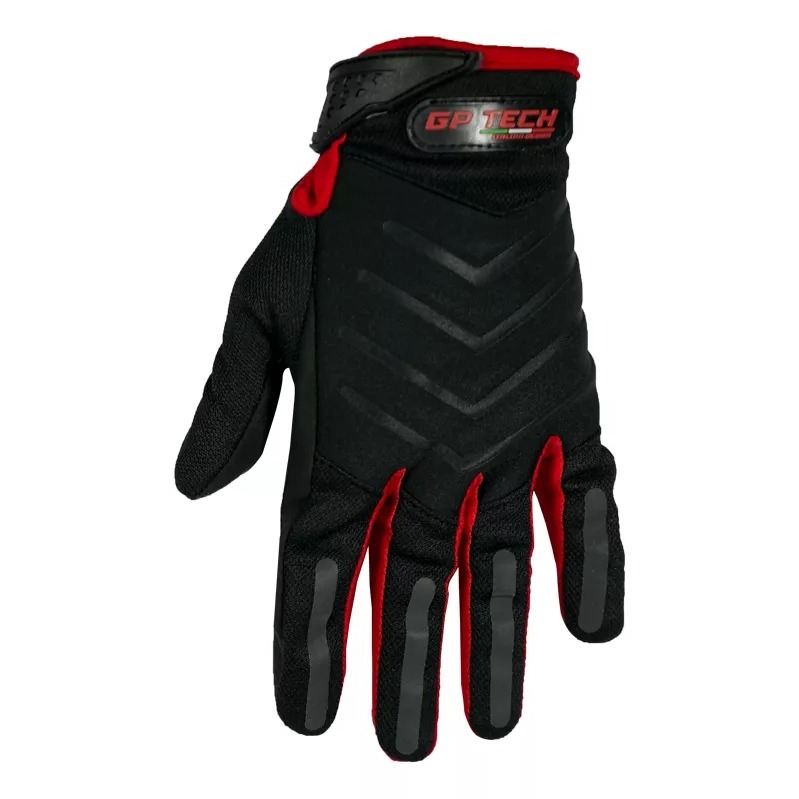 Luva Motoqueiro GP TECH Street Vermelha