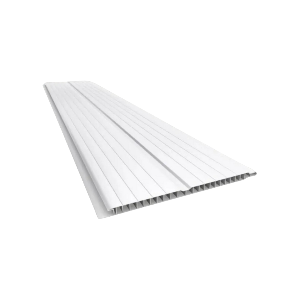 Kit 13 Réguas De Forro Pvc Branco De 1 Metro