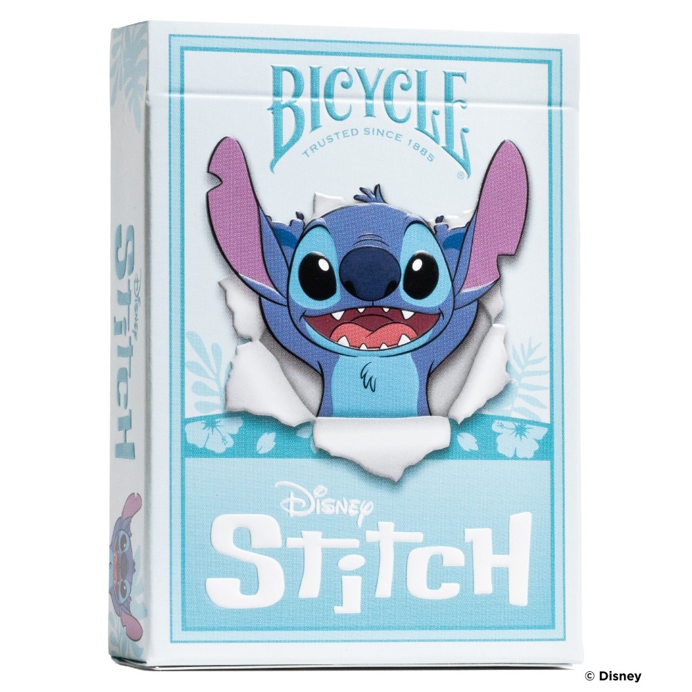 BARALHO BICYCLE STITCH DISNEY 55 CARTAS PERSONALIZADO COPAG FILME LILO ANGEL PERSONAGEM COLECIONÁVEL