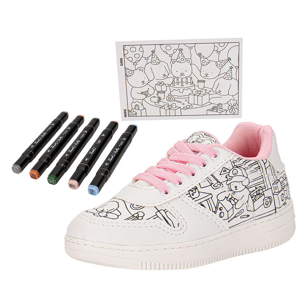 Kit Tênis Infantil Goods E Caneta Touch Minipé Mp2549s