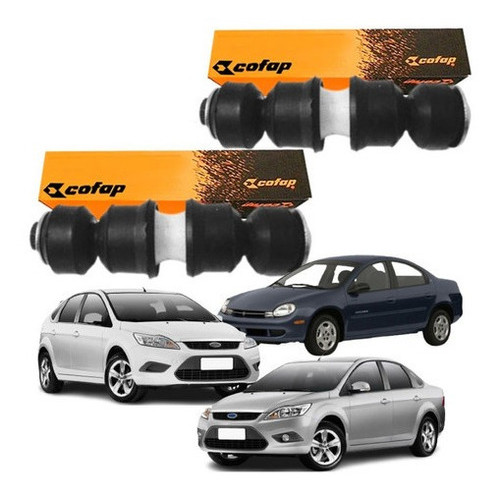 Par 2 Bieletas Traseira Ford Focus Neon Original