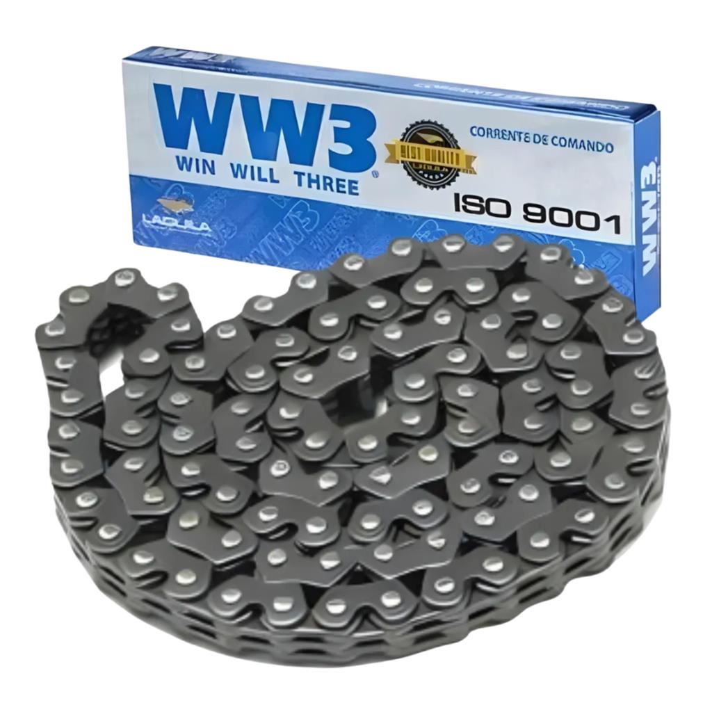 Corrente Comando Ww3 94 Elos Cg 150 Cg 125 Bros 150 125