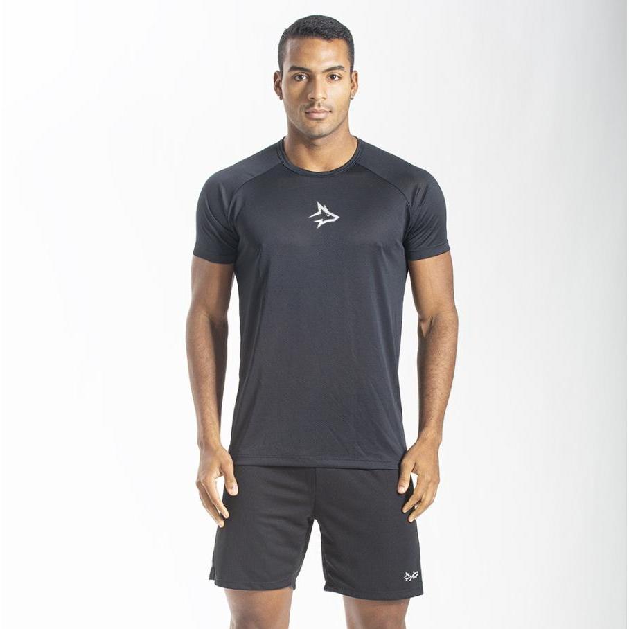 Camiseta Dry Fit Middle Lupus Preto