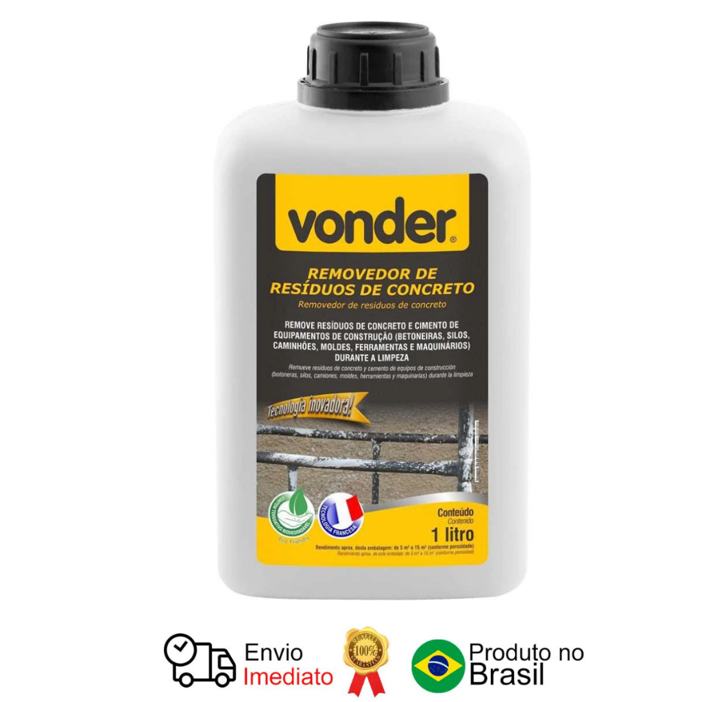 Removedor Resíduos De Concreto 1 Litro Vonder