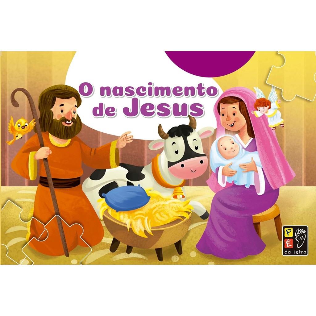 Livro Quebra-cabeça - O Nascimento de Jesus