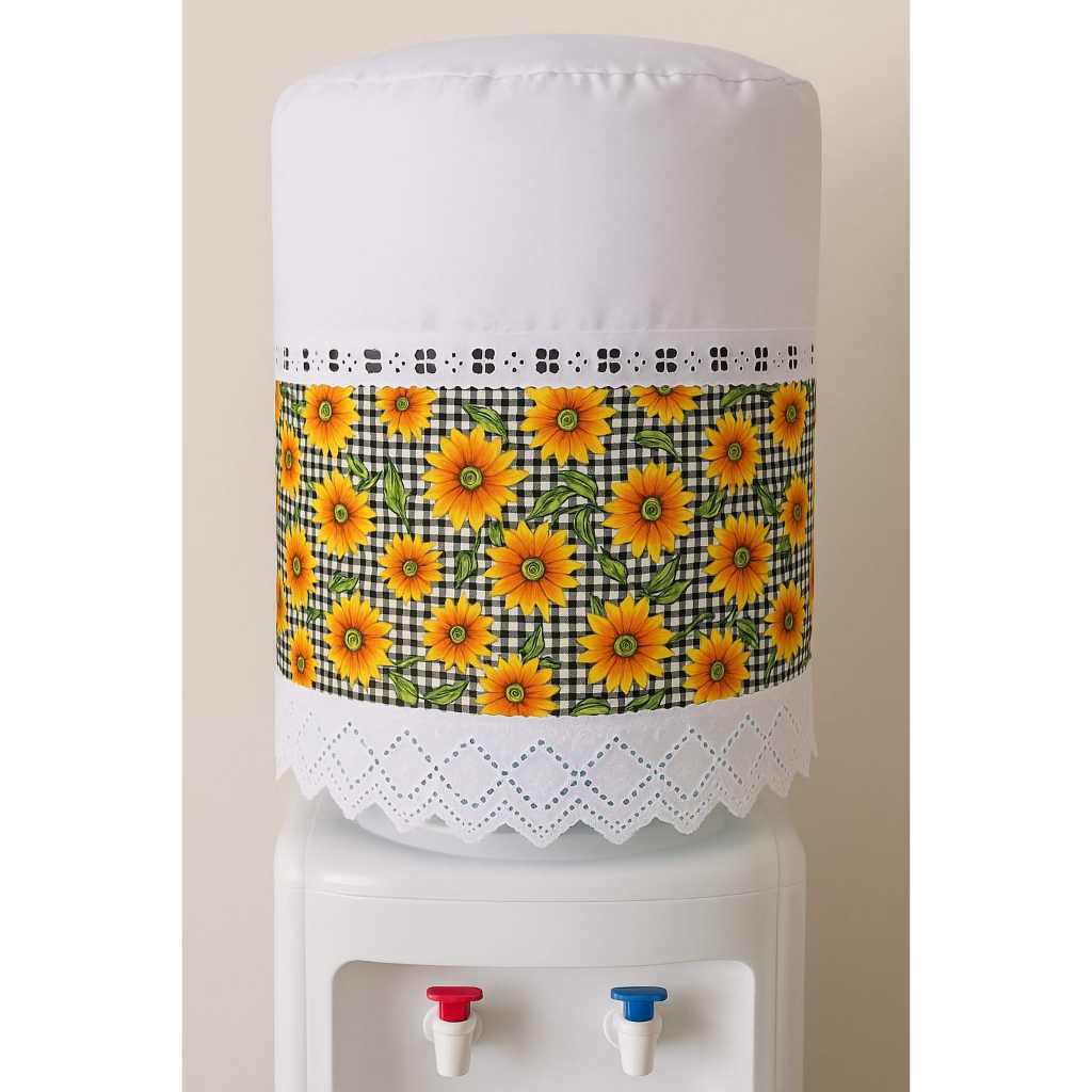 Capa Decorativa para Galão de Água 20 Lts com Estampas Moderna Várias Cores