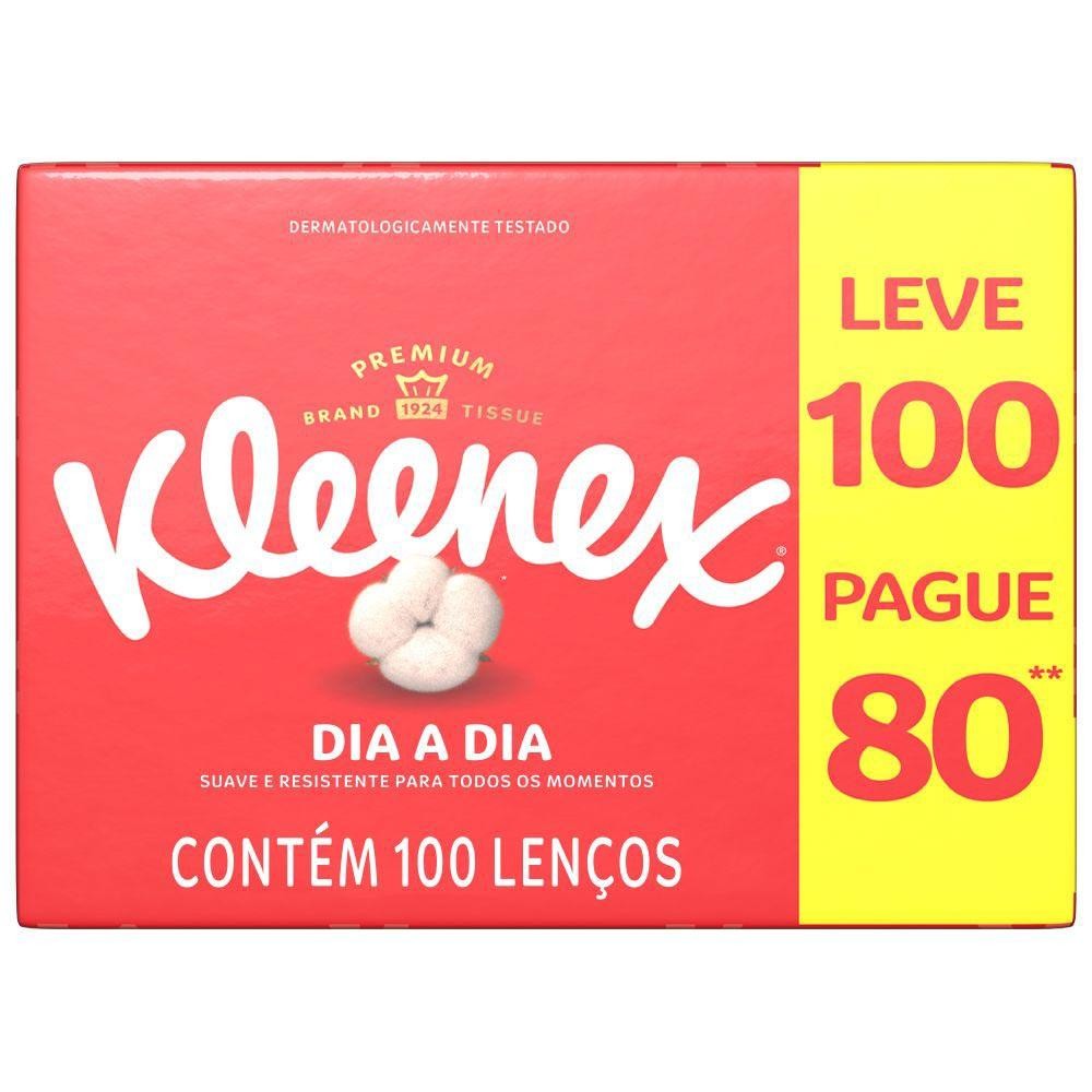 Lenco De Papel Kleenex Dia A Dia Leve 100 Pague 80un