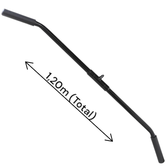 Puxador Barra Costas 1,2 Pulley Academia Musculação