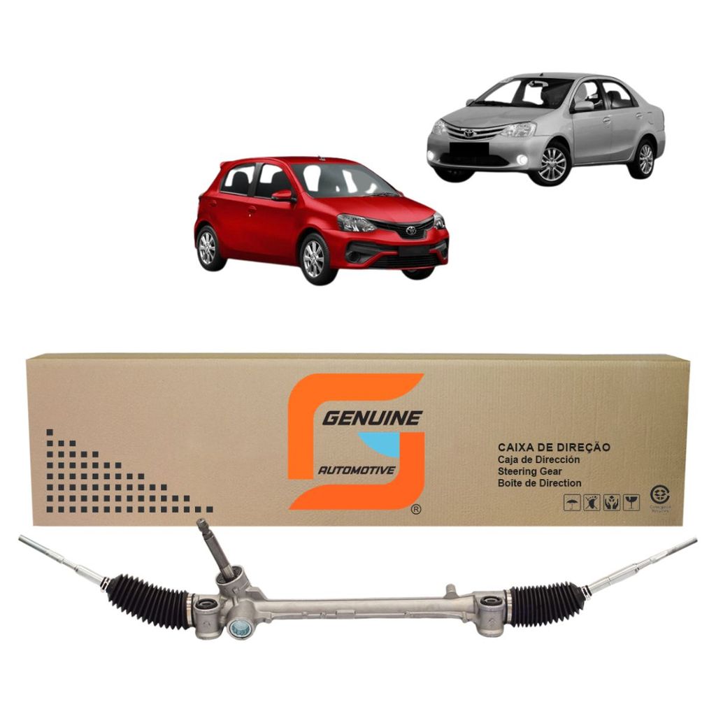 Caixa Setor de Direção Nova Mecânica Elétrica Toyota Etios 1.3 1.5 2010 a 2021