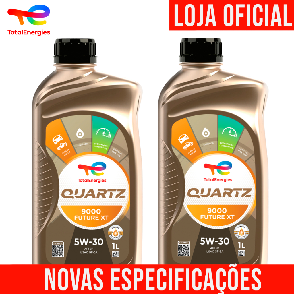 [NOVO] Kit 2 Óleos Sintético 5w30 Quartz 9000 Future XT API SQ
