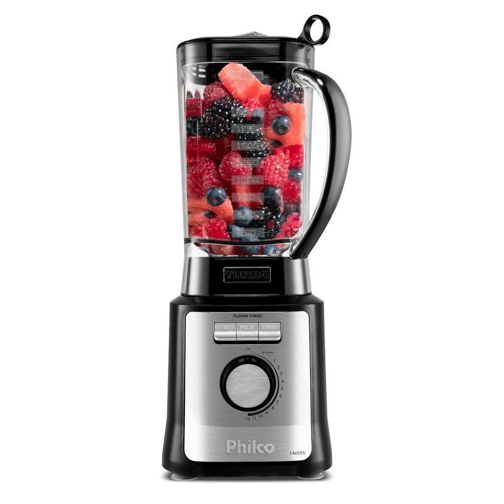 Liquidificador Philco 1200W3L Easy Smart Turbo PLQ1600P