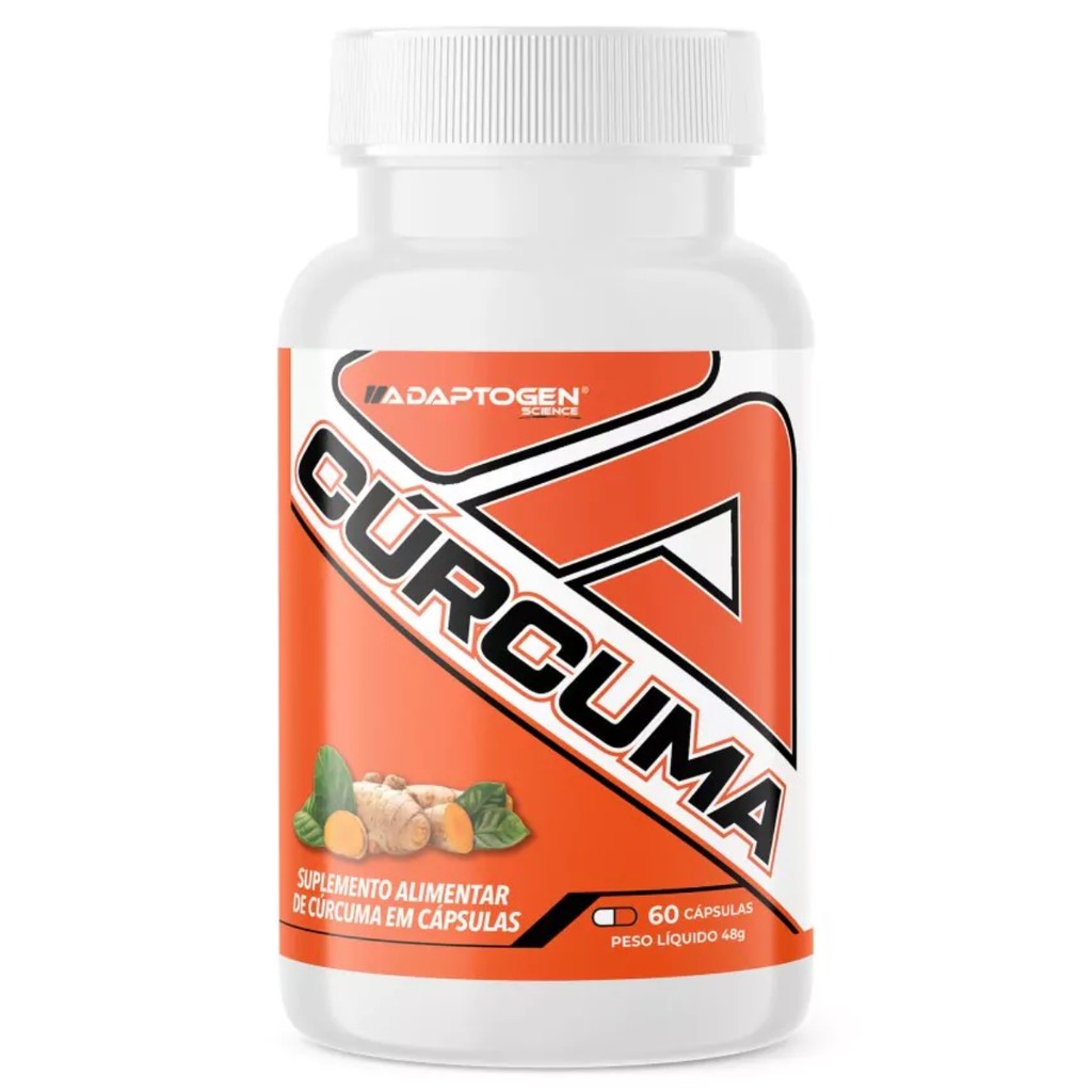 Cúrcuma Pote C/60 Cápsulas Adaptogen