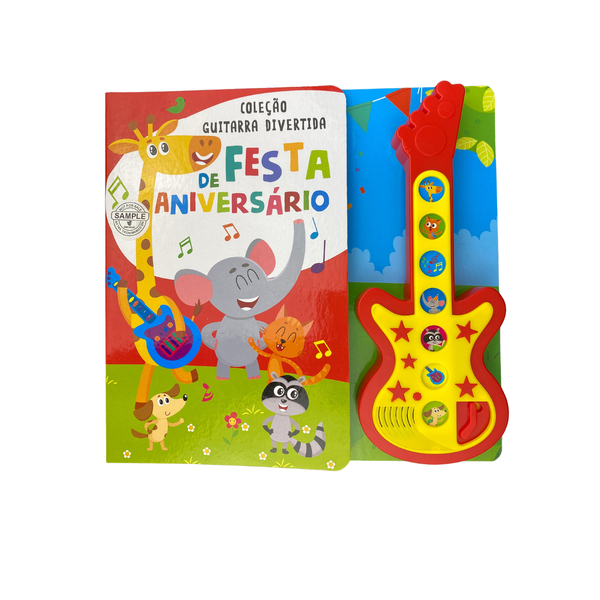 Livro com Som - Coleção Guitarra Divertida - Festa de Aniversário