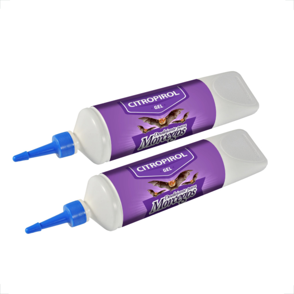 Kit 2 Citropirol Gel Morcegos Citromax - 280g
