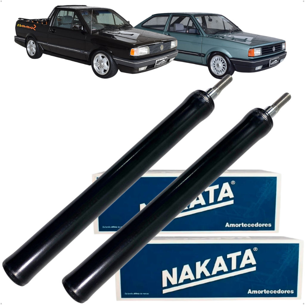 Par Amortecedor Dianteiro Nakata Gol Parati Voyage Saveiro 1.0 1.3 1.6 1.8 2.0 1980 á 2014 G1 á G4