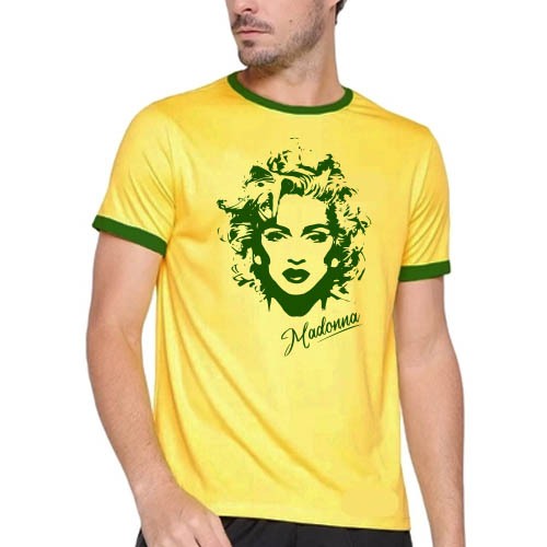 Camiseta Madonna - Brasil - Show - Pop - Moda - Estilo