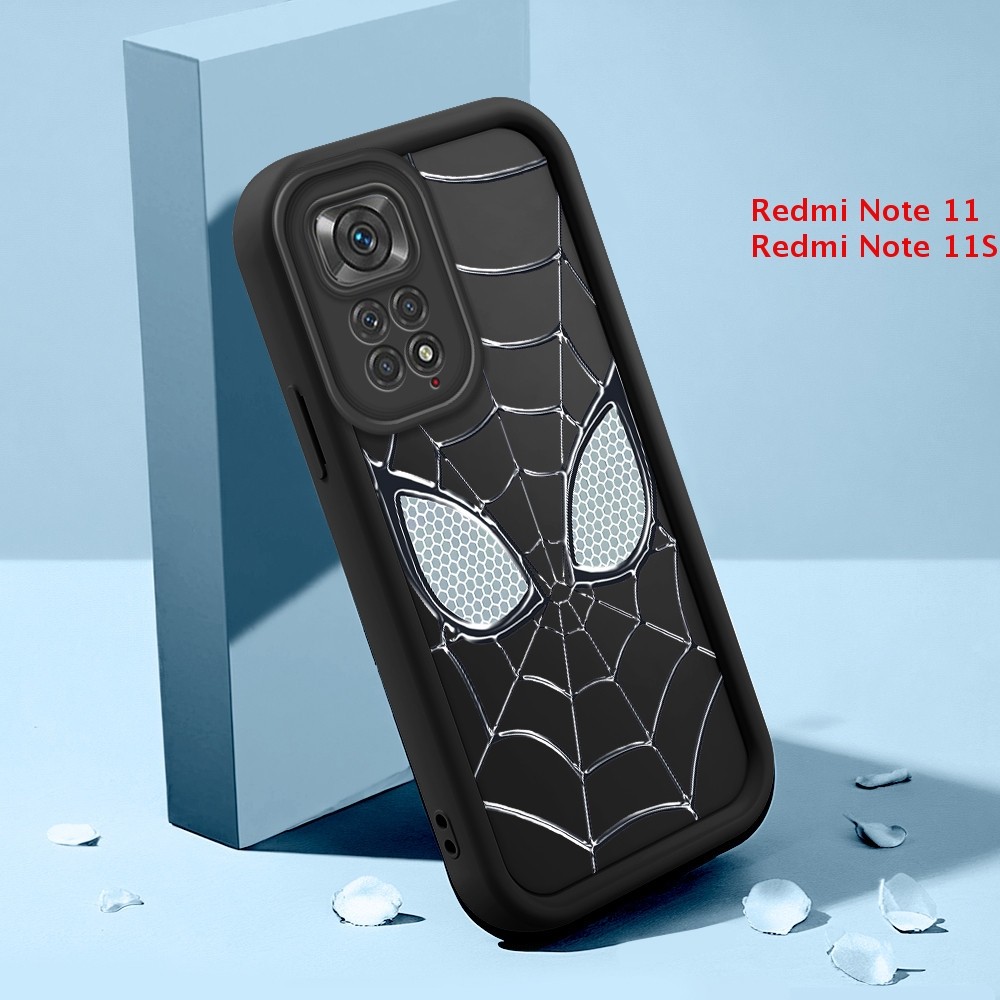 Capinha Para Xiaomi Redmi Note 11 11S Case Normal Capa De Celular Preto Macio Silicone 5115 TYB