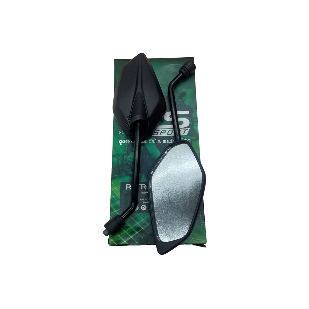 PAR DE RETROVISOR GVS YAMAHA FAZER 150 16 A 21 FAZER 250 14 A 21 FACTOR 150