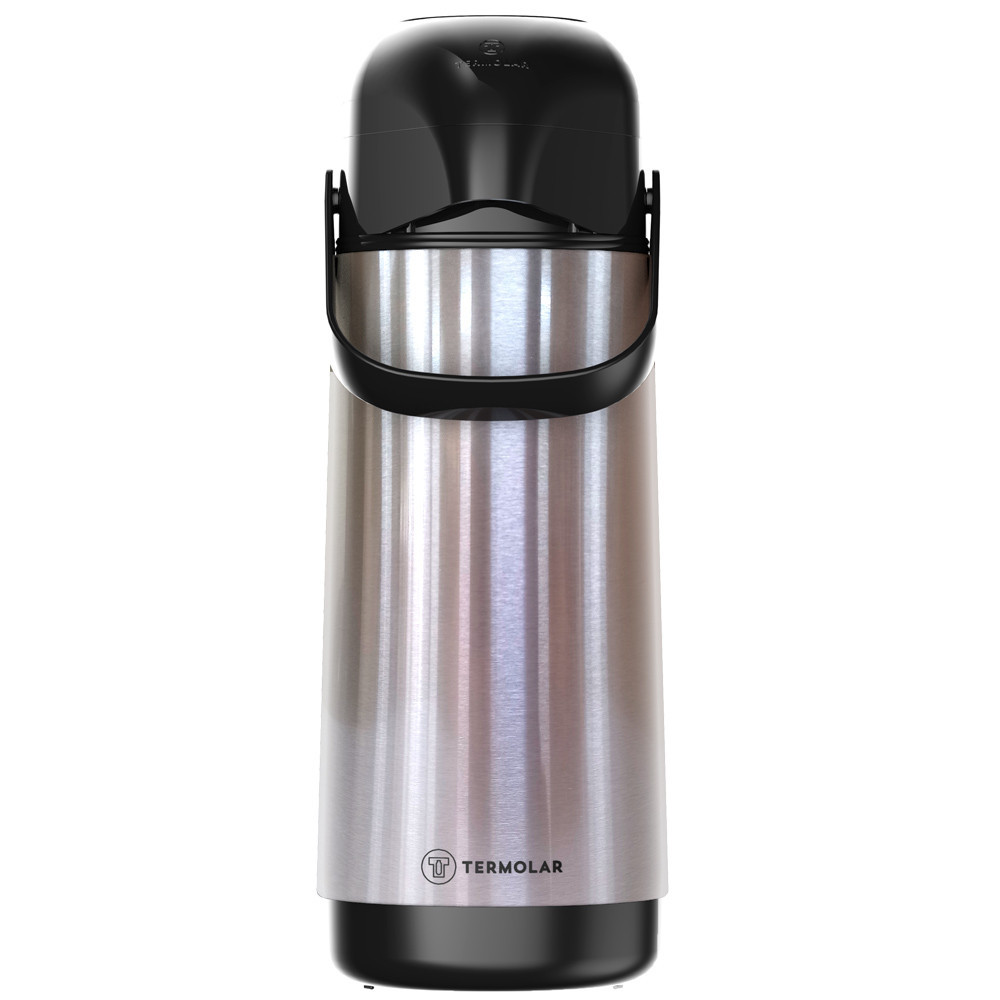 Garrafa Térmica Lumina Inox 1 Litro Quente Frio Termolar