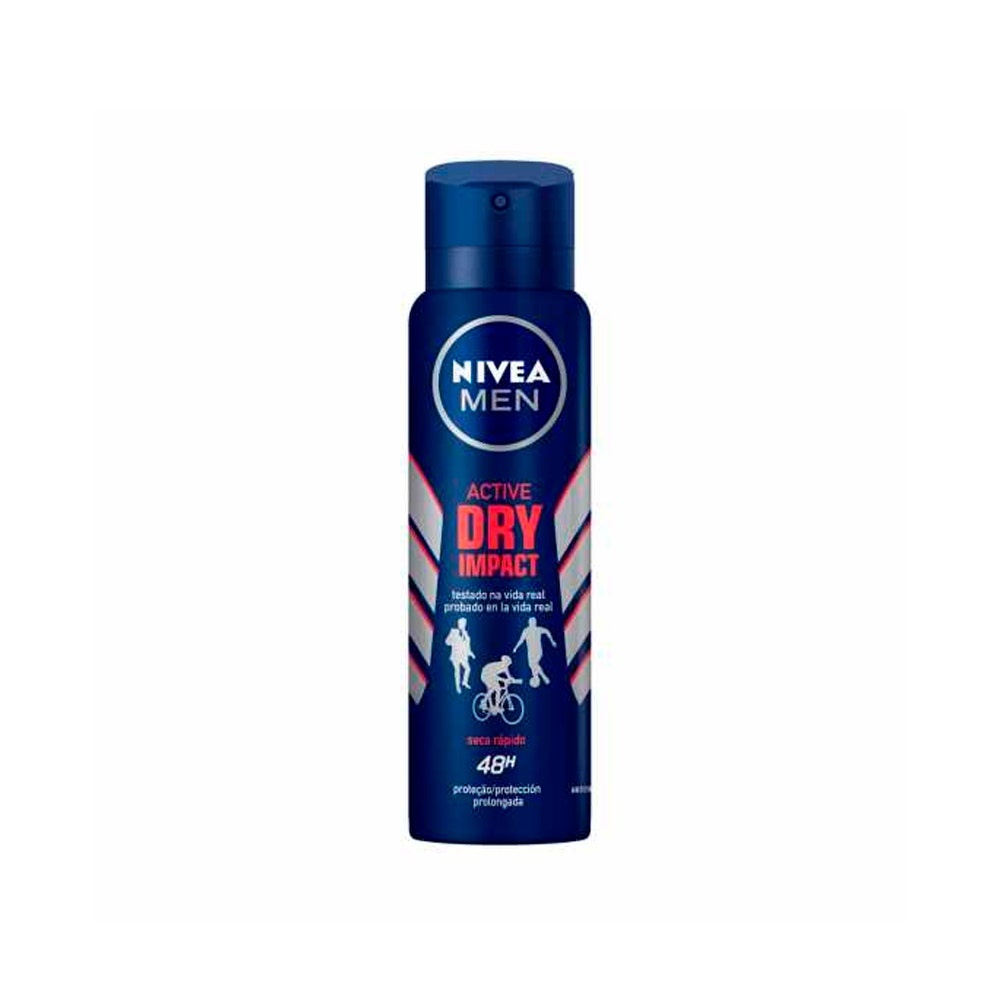 Desodorante Aerossol Nivea For Men Dry Impact 150ml