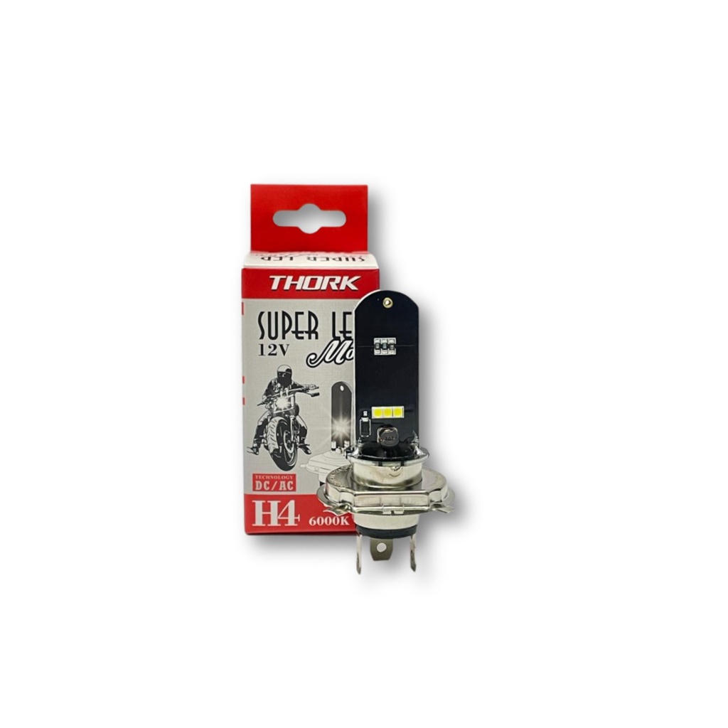 Lampada Super Led H4 Moto Efeito Xenon 6000k 12v Titan Bros 125 150 1500 Lúmens