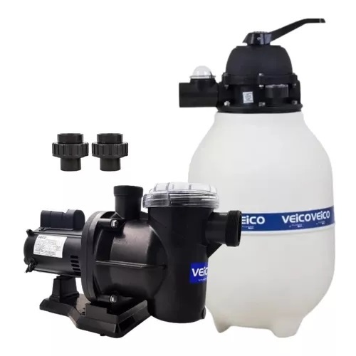 Filtro Para Piscina Até 30000l Com Bomba 1/3cv Veico Fluidra