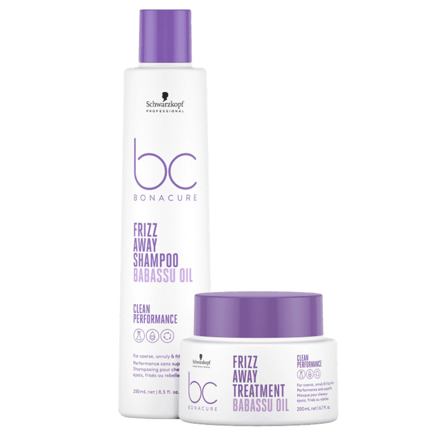 Kit BC Bonacure Clean Performance Frizz Away Duo Treatment